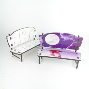 Thăng hoa tưởng niệm băng ghế dự bị khoảng trống trang trí ghế trang trí nội thất, handmade hải lý bãi biển theo chủ đề hình ảnh khung cho Tabletop trang trí nội thất - Product Image 2