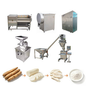 Vente à chaud Ligne de traitement de la farine de manioc Ligne de production de manioc Farine de manioc Ligne de production complète - Product Image 1