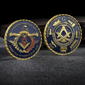 Custom Metal Craft Challenge Coin Custom 2D And 3D Effect Coin One-side And Two-side Challenge Coin