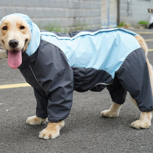 Vêtement <span class=keywords><strong>de</strong></span> pluie imperméable et coupe-vent à quatre pattes pour <span class=keywords><strong>chien</strong></span>, avec capuche, pour chiens <span class=keywords><strong>de</strong></span> petite à moyenne taille, vente <span class=keywords><strong>en</strong></span> gros - Product Image 5