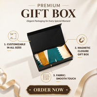 Caja Magnética Negra Mate de Lujo con Logotipo Personalizado - Empaque de Cartón Rígido Premium de 1200 g/m² con Tapa Abatible para Joyería y Regalos de Alta Gama