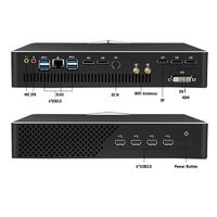 PC para Juegos de Diseño Moderno, Intel de 10.ª Generación, 10 Núcleos, 4K, Pantalla Múltiple, I3 I5 I7 I9 Mini PC GTX1050ti GTX1650 GDDR6 para Juegos en 3D