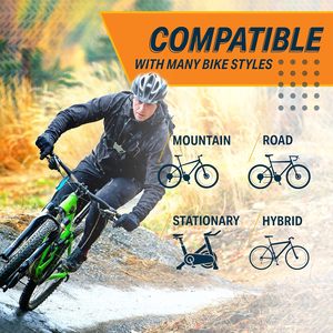 Remplacement <span class=keywords><strong>de</strong></span> <span class=keywords><strong>selle</strong></span> <span class=keywords><strong>de</strong></span> <span class=keywords><strong>vélo</strong></span> <span class=keywords><strong>de</strong></span> siège <span class=keywords><strong>de</strong></span> <span class=keywords><strong>vélo</strong></span> surdimensionné large rembourré pour hommes et femmes Compatible avec l'exercice, la route, les vélos stationnaires - Product Image 4