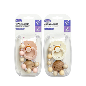 Chaîne de sucette personnalisée confortable <span class=keywords><strong>pour</strong></span> bébé, tétine d'alimentation sans BPA personnalisée <span class=keywords><strong>pour</strong></span> <span class=keywords><strong>nouveau</strong></span>-nés, sucette <span class=keywords><strong>pour</strong></span> nourrissons - Product Image 4