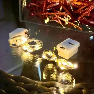 Twinkle fairy Button Battery Twinkle Mini Copper <strong>Wire</strong> Christmas Party Holiday Indoor Decoration <strong>LED</strong> Fairy String <strong>Lights</strong> - Product Image 1