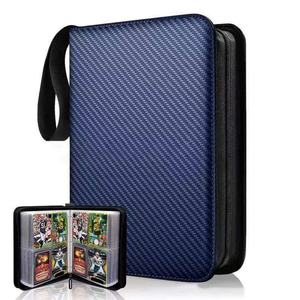 Wholesale 4 Pockets 50 Sheets Trading Toploader Binder <b>Card</b> Collection Album <b>Folder</b>, <b>Card</b> Binder for Poke Mon and Trading <b>Cards</b> - Product Image 4