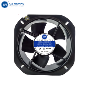Ventilador de CA AM22580H2B 225*225*80mm 110V 220V 380V, Ventilador Industrial de Flujo Axial para Extracción y Refrigeración - Product Image 1