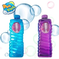 Solution de bulles colorées en plastique de 32 oz, OEM ODM, vente en gros, jouet aquatique extérieur pour enfants, activité ludique