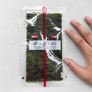 <span class=keywords><strong>สาหร่าย</strong></span>อบฮาลาลออร์แกนิคสำหรับซูชิ โอนิกิริ โนริ<span class=keywords><strong>ย่าง</strong></span> อาหารเกาหลี บรรจุภัณฑ์แบบถุง สำหรับร้านอาหาร ซูเปอร์มาร์เก็ต และร้านค้าปลีก - Product Image 1