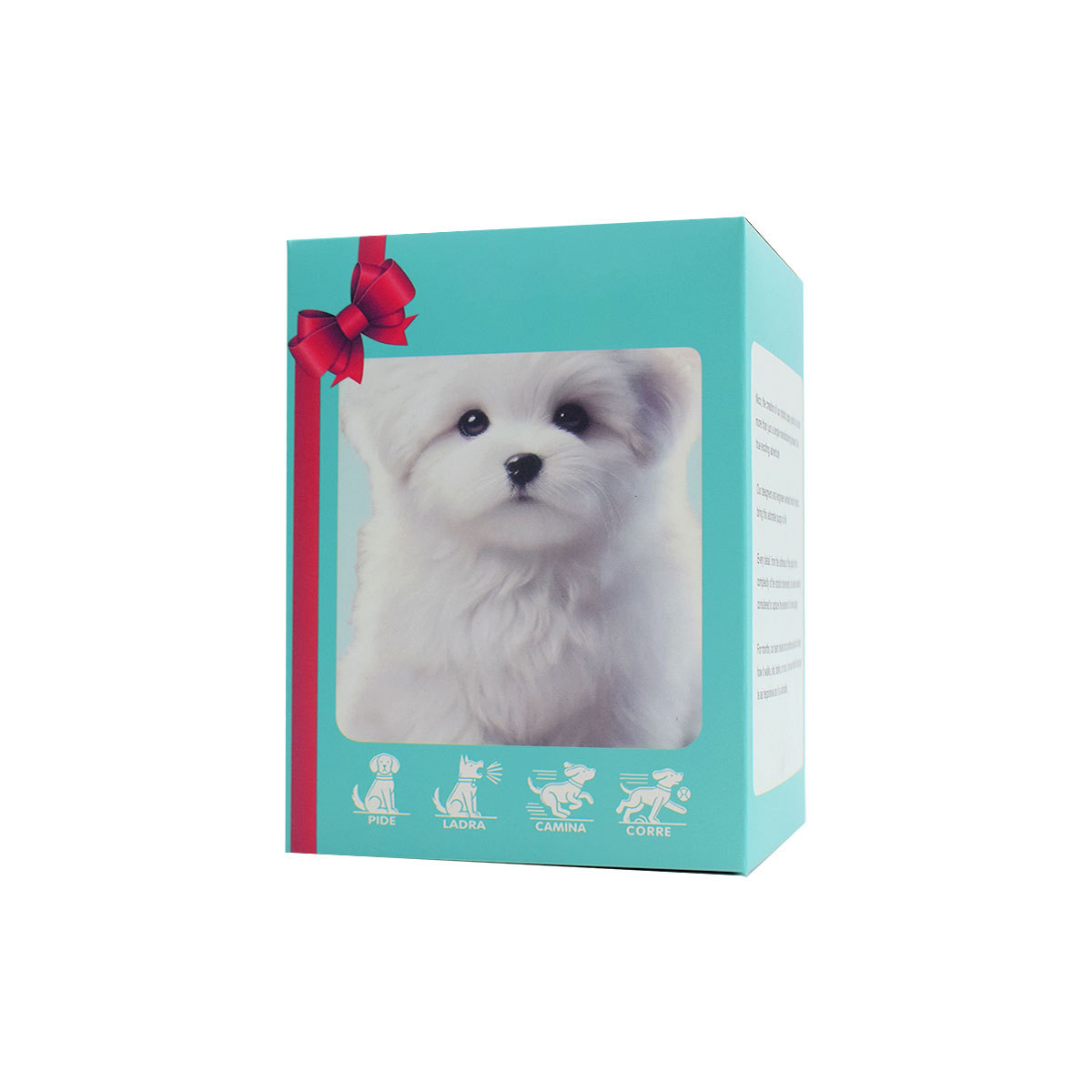 Collier génération chien qui marche [blanc]]