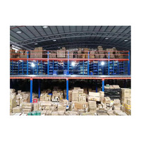 Système de plancher mezzanine en acier robuste Fabricants industriels à haute densité personnalisés Plate-forme mezzanine de stockage en entrepôt