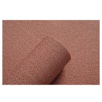 Nouvelle tendance de papier peint en tissu tissé de concepteur de projets commerciaux en PVC ignifuge Revêtements muraux en vinyle de luxe pour hôtel