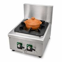 Cuisinière à induction électrique professionnelle à brûleur unique en acier inoxydable robuste pour cuisine