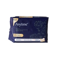 Serviettes hygiéniques féminines de nuit de qualité supérieure à absorption maximale, 320 mm, longues, en coton doux