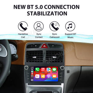 MOOKAKA 7.0 pouces Android pour Peugeot <span class=keywords><strong>307</strong></span> 2004 - 2013 GPS Wifi DSP Auto Carplay 2Din Autoradio  Auto Carplay Unité principale <span class=keywords><strong>de</strong></span> l'autoradio Moniteur - Product Image 4