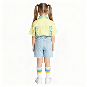 Conjuntos a juego de princesa premium para niños en Halloween - Material de poliéster - Product Image 4