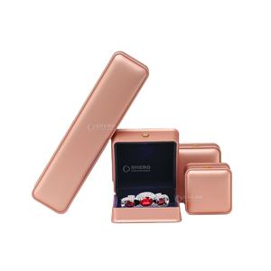 Caja de Embalaje de Anillos con Diseño Nuevo, Pintura para Hornear, Embalaje de Alta Gama para Collares, Pendientes, Joyería, con Logotipo - Product Image 2