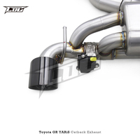 Knalpot Catback Performa Tinggi untuk Toyota GR YARiS 1.6T 2023 dengan Sistem Knalpot Catback yang Dikontrol Katup