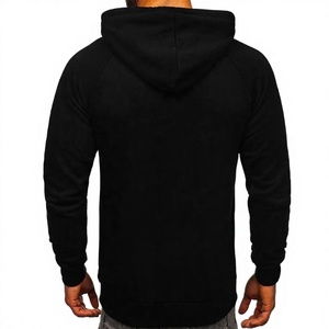 Sudadera con Capucha para Hombre, Diseño Color Block, Manga Raglán, Corte Regular, Informal, Transpirable, Tejido de Felpa, 100% Algodón, Ropa de Invierno - Product Image 4
