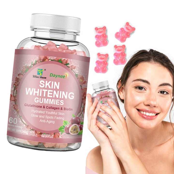 glutathione collagen gummies CHANGARLOAD Glow for Women, Glutathione Collagen Glow Gummies for Dark Spot, 60/120Pcs Korean Organic Glow Beauty Collagen for Skin Care(2) : Health & Household Glow naturally with NATURE GLOW