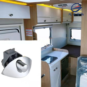 Zinc Alloy <b>Cabinet</b> Push <b>Lock</b> For Kitchen Furniture Modern Design Easy Installation - Product Image 1