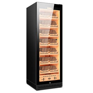 Humidor à cigares NE-105 électrique noir commercial et domestique, avec porte vitrée, 430L, température et humidité constantes, pour la suppression de l'ammoniac - Product Image 3