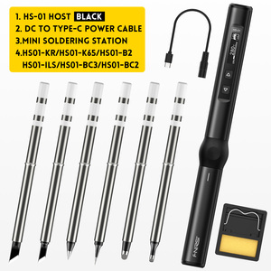 Adaptador FNIRSI para Estación de Soldadura HS01 Host-Blue a Cable de Alimentación TIPO-C, Mini Estación de Soldadura de 65W con Línea CC - Product Image 1