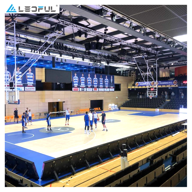 Basketball Football Outdoor and Indoor P8 Sports Stadium Perimeter LED Screens