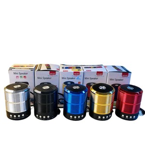 ลำโพงพกพา Ws887 5-10W แบตเตอรี่แบบชาร์จได้ ลำโพงมินิไร้สาย สำหรับใช้งานกลางแจ้ง ตั้งแคมป์ และใช้ในบ้าน - Product Image 5