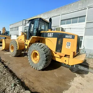 Cargador frontal usado en Japón original CAT966/ 966G 966F cargador de rueda frontal hidráulico de buena calidad