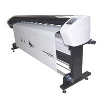 Plotter de Corte Vertical de Inyección de Tinta WECARE Modelo C HP45 600Dpl con Ancho de Corte de 200 cm para Impresión y Corte CAD de Prendas