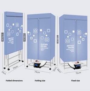 Électrique portable mini fer ceil cintre intelligent pliable ménage machine intérieur airer sèche-linge - Product Image 1