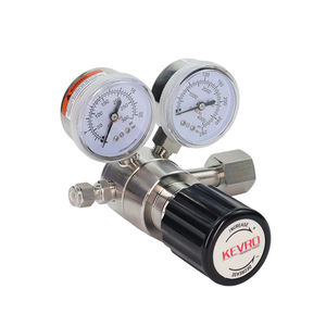 Regulador de Gas de Alta Presión Apto para Cilindros de Acetileno, Propano, Metano, Hidrógeno, Oxígeno y Nitrógeno CGA580 1/4 NPT - Product Image 4