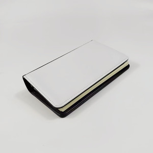 Taccuino a sublimazione A6 a foglia libera Notebook <span class=keywords><strong>nero</strong></span> <span class=keywords><strong>bianco</strong></span> modello fatto da te da ufficio <span class=keywords><strong>portafoglio</strong></span> regalo <span class=keywords><strong>e</strong></span> porta carte - Product Image 3