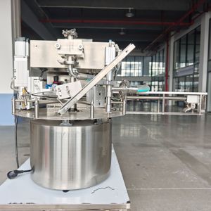Máquina de llenado de boquillas, máquina de tapado y envasado de sobremesa, fácil de operar, configuración digital que le permite guardar parámetros para el - Product Image 4