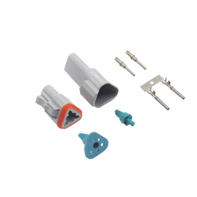 dt series wire harness male female 3 pin deutsch connector