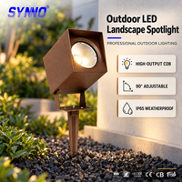Lampes de jardin pour allées extérieures, étanches IP65, 50 000 heures, CRI 90, basse tension, LED pour pelouse avec piquet