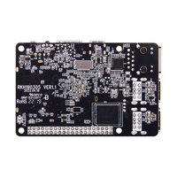 Placa de Desarrollo de Bajo Costo Rockchip RK3128 SBC con Formato Raspberry Pi, Android Linux Quad Cortex-A7 HD.MI 1080P 85x56mm Pequeña