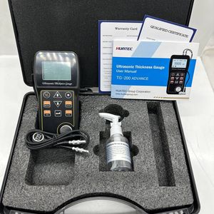Jauge d'épaisseur ultrasonique portative TG-200 avec écran LED pour l'industrie et la mesure à travers les revêtements - Product Image 6
