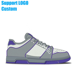 Zapatos deportivos con logotipo personalizado para <span class=keywords><strong>hombre</strong></span>, zapatillas informales a la moda, para caminar, correr - Product Image 4