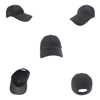 Casquette de baseball monobloc sans couture, respirante et douce, pliable, couleur unie, confortable pour l'extérieur et les loisirs