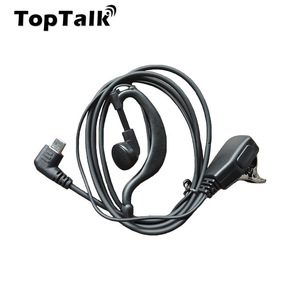 Auriculares Walkie Talkie Tipo C con Gancho para la Oreja, Intraaurales, con Cable y Anti-Interferencia para Comunicación Bidireccional por Radio - Product Image 5