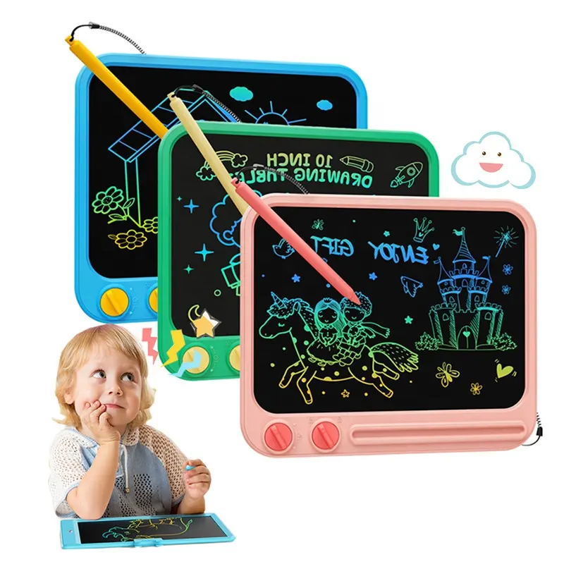 8.5 بوصة الكتابة على الجدران مجلس كمبيوتر لوحي LCD بشاشة للكتابة الأطفال التعليمية اللعب للطفل هدية وحات الرسم للأطفال مع شاشة LCD