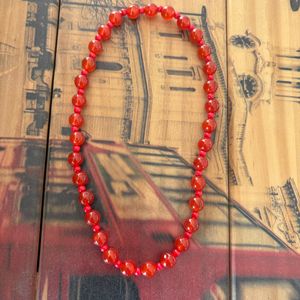 Collier ras du cou classique pour femmes avec perles, deux bracelets en pierre, collier de perles rouges porte-bonheur, ensemble cadeau pour <span class=keywords><strong>maman</strong></span>, sœur, fille - Product Image 5