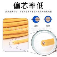 Câble Qifan BV 1.5/2.5/4/6/10 mm 450-750V pour la décoration intérieure, câblage électrique, fil solide en cuivre de norme nationale