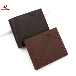 Cartera Horizontal Delgada y Suave para Hombre con Clip para Billetes en Forma de Diamante Tridimensional, Diseño Casual, Múltiples Ranuras para Tarjetas, Pedido Mixto al por Mayor RTS - Product Image 2