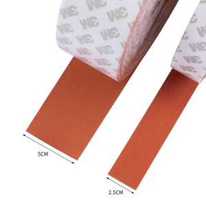 15M Rolle <span class=keywords><strong>2</strong></span>,5 cm Wildleder Leder Stoff Rand Filz für Film Auto Rakel No Scratch Vinyl Applikator Werkzeuge Wrap Window Tint Scraper - Product Image 4