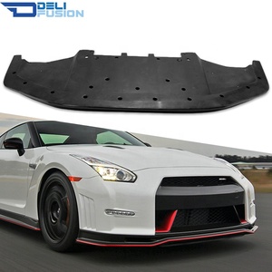 Pour Nissan GTR R35 2012-2016, kit carrosserie de pare-chocs avant en fibre de carbone style NIS Craft, lèvre de pare-chocs, séparateur, lifting - Product Image 1