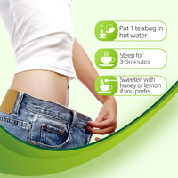 Té Adelgazante Rápido de 14 Días, Quema Grasa, Acelera el Metabolismo, Limpia y Desintoxica el Abdomen, Té Adelgazante para Desintoxicación, Pérdida de Peso y Abdomen Plano
