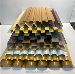 Panneau mural extérieur moderne en aluminium imperméable 3D concave/convexe avec effets noctiluques et fluorescents, design de <span class=keywords><strong>grande</strong></span> muraille - Product Image 4